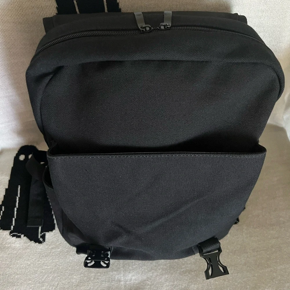 Black Bat Design Men's Backpack - Picture 5 of 7